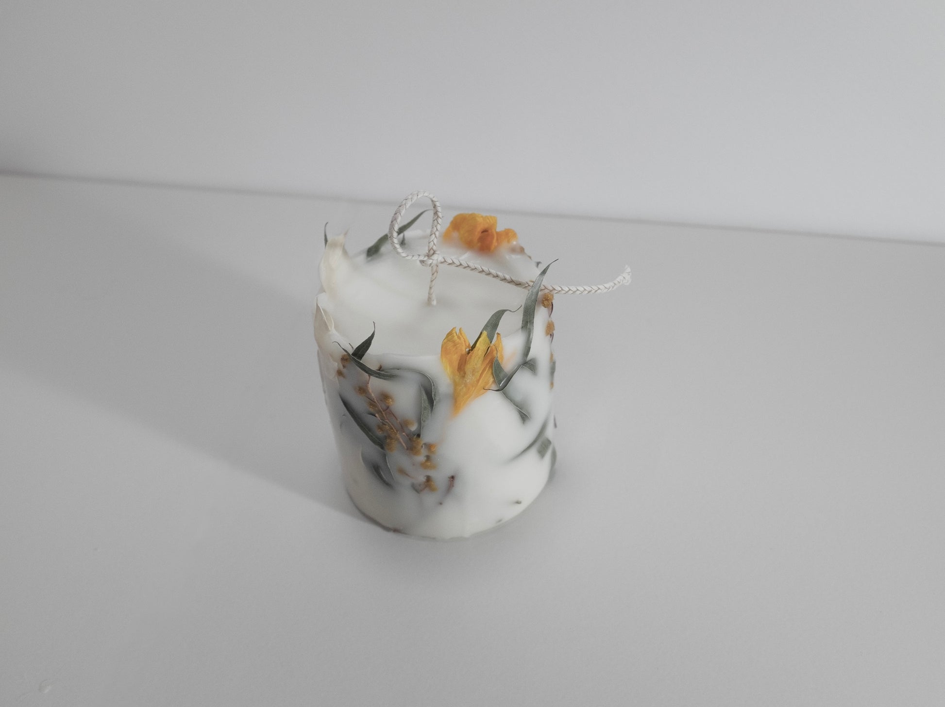 bouquet collection candle - sweet mimosa